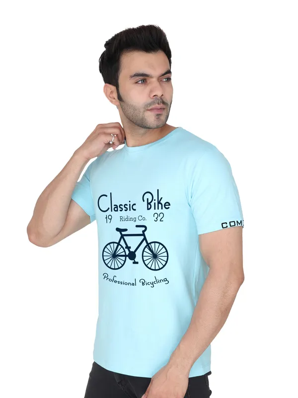 Arctic_Blue_Classic_Bike_Printed_Tee_For_Men