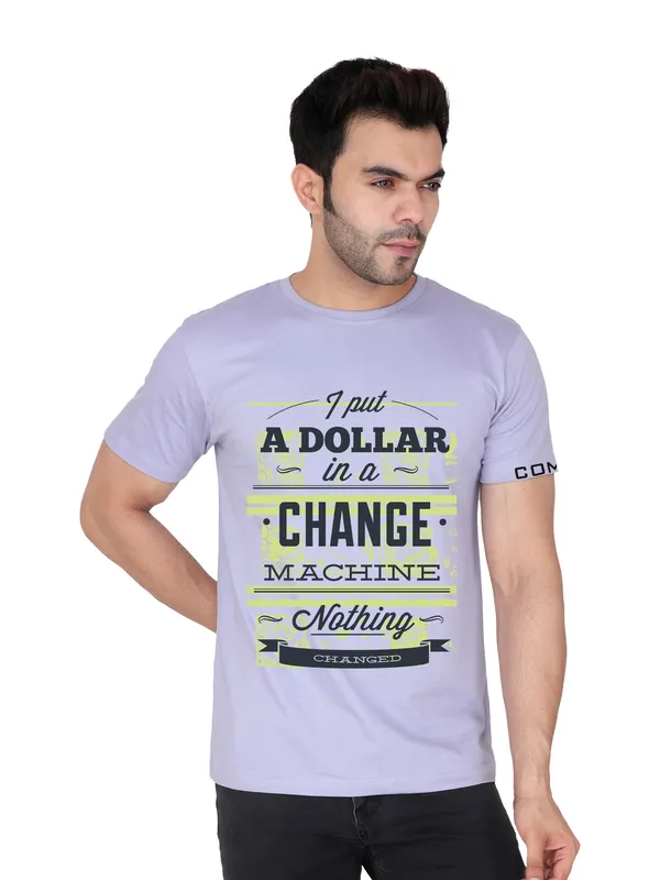 Lavender_Change_Machine_Printed_Tee_For_Men