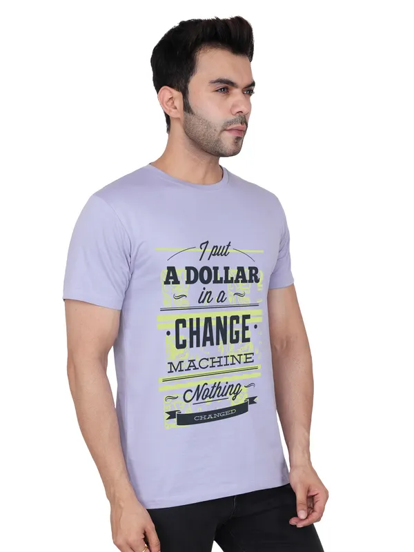 Lavender_Change_Machine_Printed_Tee_For_Men