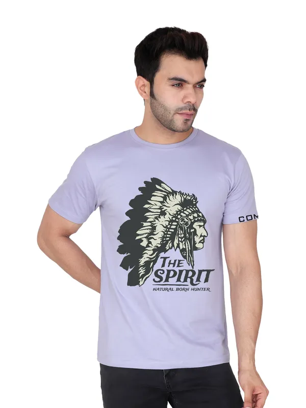 Lavender_The_Spirit_Printed_Tee_For_Men