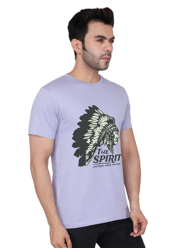 Lavender_The_Spirit_Printed_Tee_For_Men