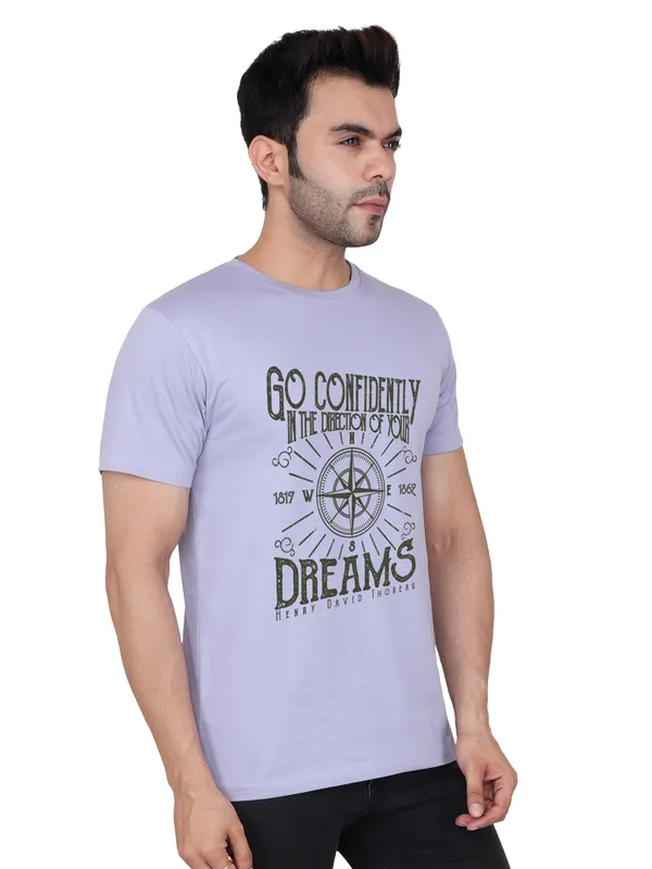 Lavender_Go_Confidently_Printed_Tee_For_Men