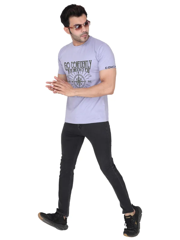 Lavender_Go_Confidently_Printed_Tee_For_Men