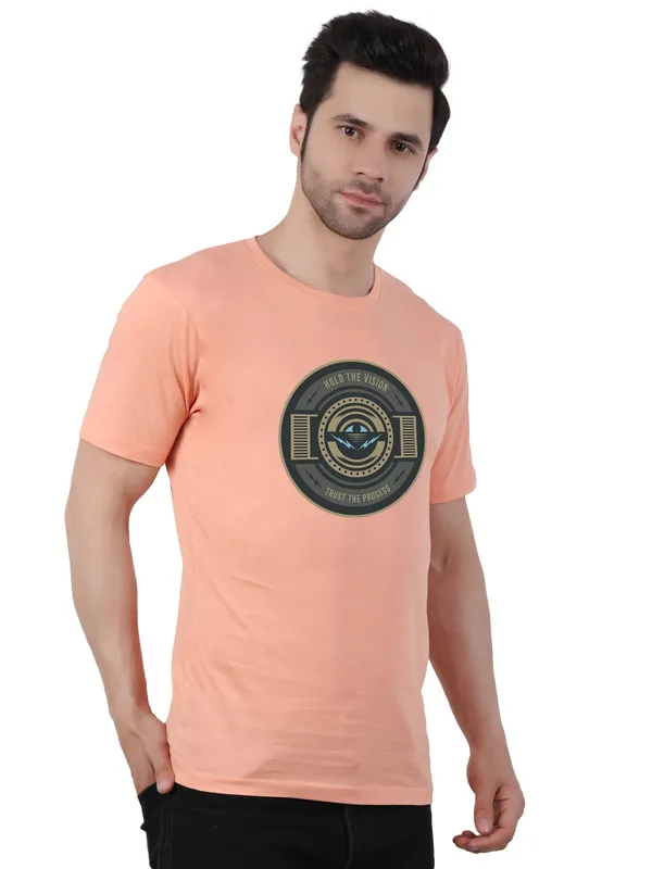 Creamy_Peach_Hold_The_Vision_Printed_Tee_For_Men
