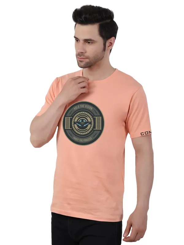 Creamy_Peach_Hold_The_Vision_Printed_Tee_For_Men