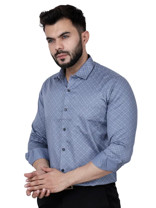 Blue_Geometric_Printed_Shirt