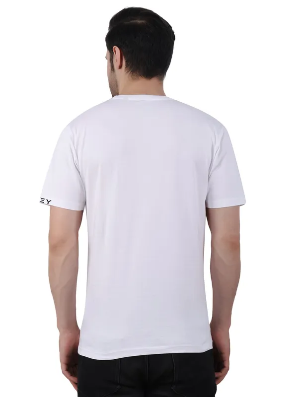 White_Never_Forget_Printed_Tee_For_Men