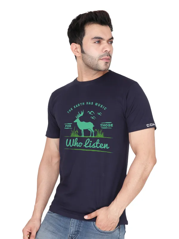 Navy_Blue_Earth_Music_Printed_Tee_For_Men