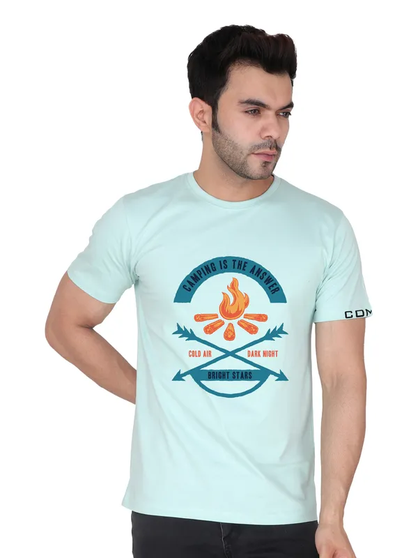 Mint_Green_Camping_Printed_Tee_For_Men
