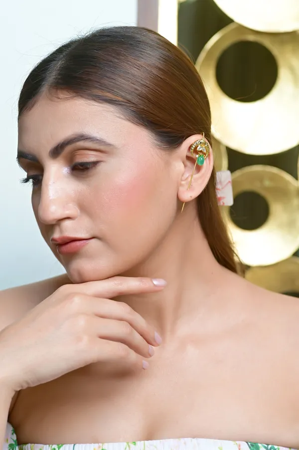 925_sterling_silver_Traditional_Ear_Cuffs_with_crystal_polki