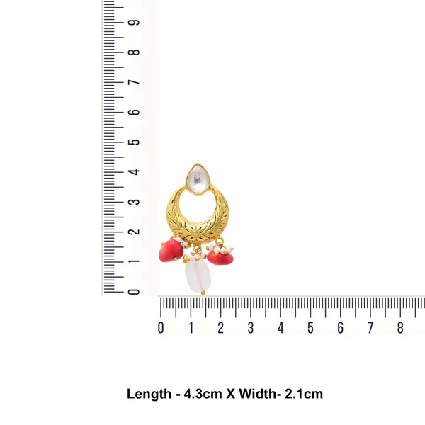 925_Sterling_Silver_|_Gold_Plated_Chand_Bali_Earrings_|_White_Gemstones