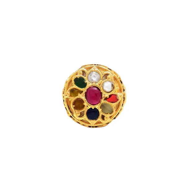 925_Sterling_Silver_|_Polki_And_Pearls_Nath_|_Gold_Plated