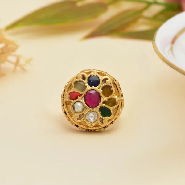 925_Sterling_Silver_|_Polki_And_Pearls_Nath_|_Gold_Plated