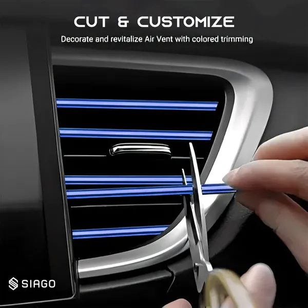 SIAGO_Premium_Universal_Car_Air_Vent_Decoration_Trim_degree_Waterproof_&_Bendable_Outlet_Protector