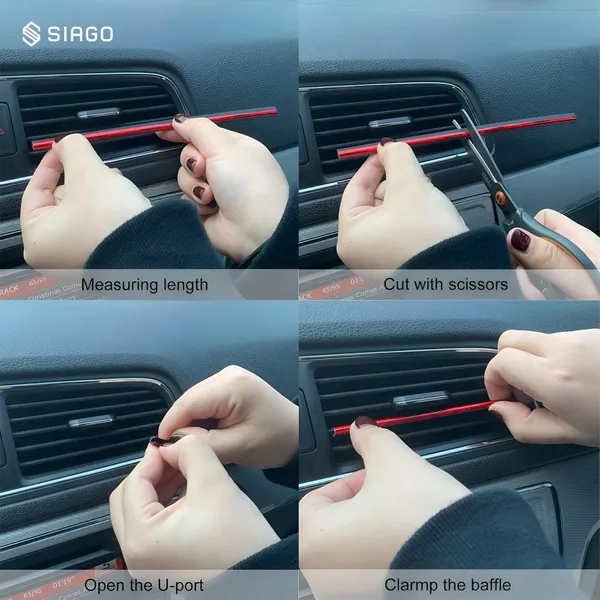 SIAGO_Premium_Universal_Car_Air_Vent_Decoration_Trim_degree_Waterproof_&_Bendable_Outlet_Protector