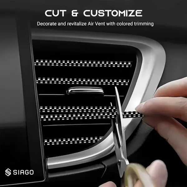 SIAGO_Premium_Universal_Car_Air_Vent_Decoration_Trim_degree_Waterproof_&_Bendable_Outlet_Protector