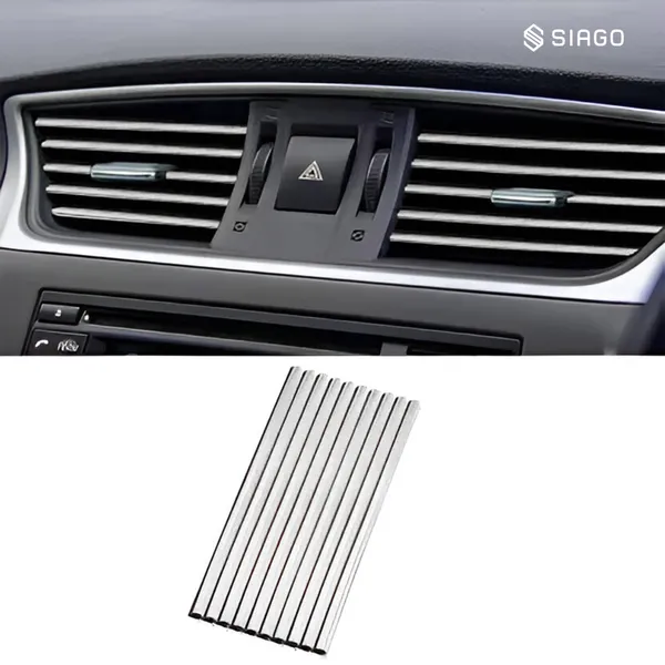 SIAGO_Premium_Universal_Car_Air_Vent_Decoration_Trim_degree_Waterproof_&_Bendable_Outlet_Protector