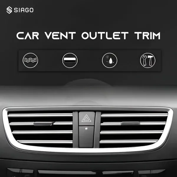SIAGO_Premium_Universal_Car_Air_Vent_Decoration_Trim_degree_Waterproof_&_Bendable_Outlet_Protector