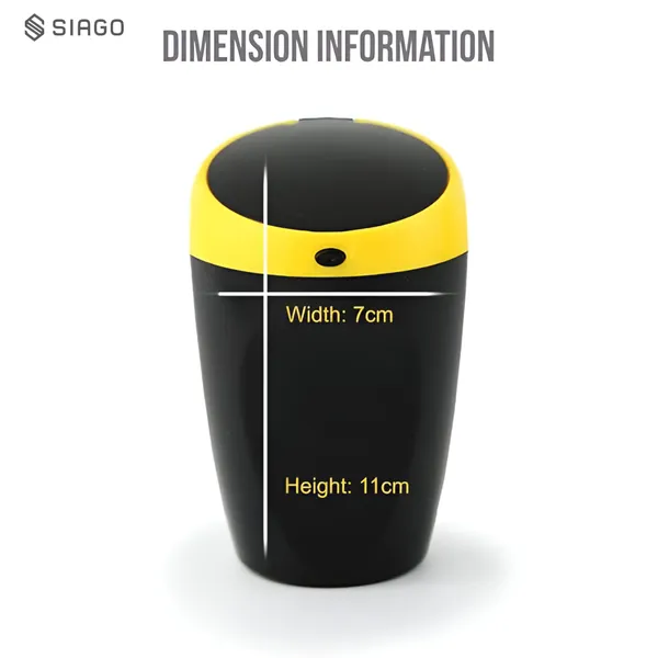 SIAGO_SIA106_Stylish_and_Convenient_Garbage_Bin/Waste_Can_for_Your_Vehicle_|_Portable_Small_Cup_Holder_Car_Dustbin_for_Car_Home_and_Office