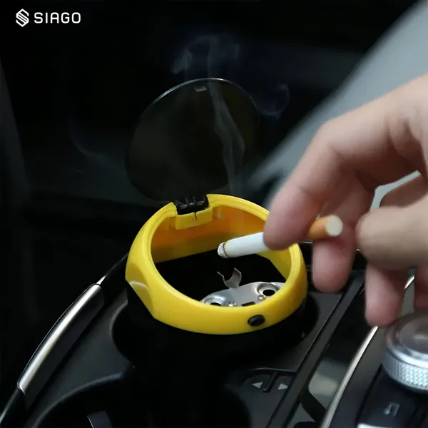 SIAGO_SIA106_Stylish_and_Convenient_Garbage_Bin/Waste_Can_for_Your_Vehicle_|_Portable_Small_Cup_Holder_Car_Dustbin_for_Car_Home_and_Office
