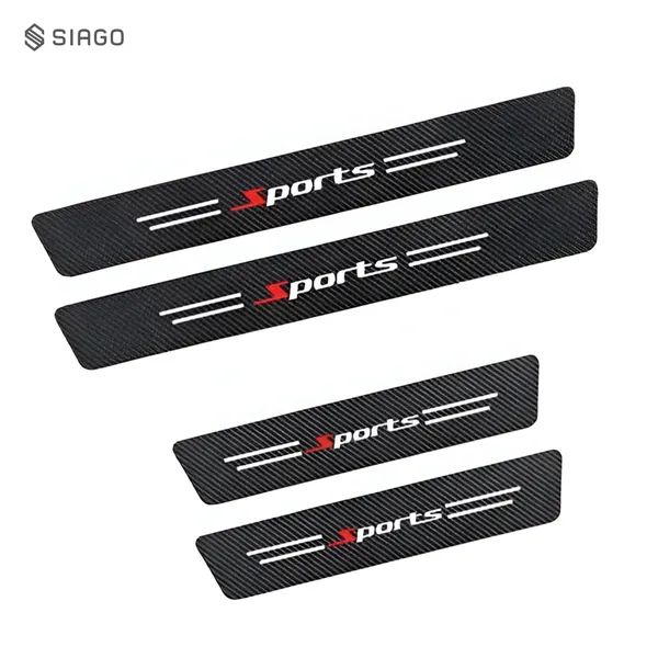 SIAGO_Anti-Scratch_Door_Sill_Car_Stickers_Compatible_for_Universal_Cars_-_Exterior_Sill_Guard_Protector_Carbon_Fiber_Vinyl_Sticker