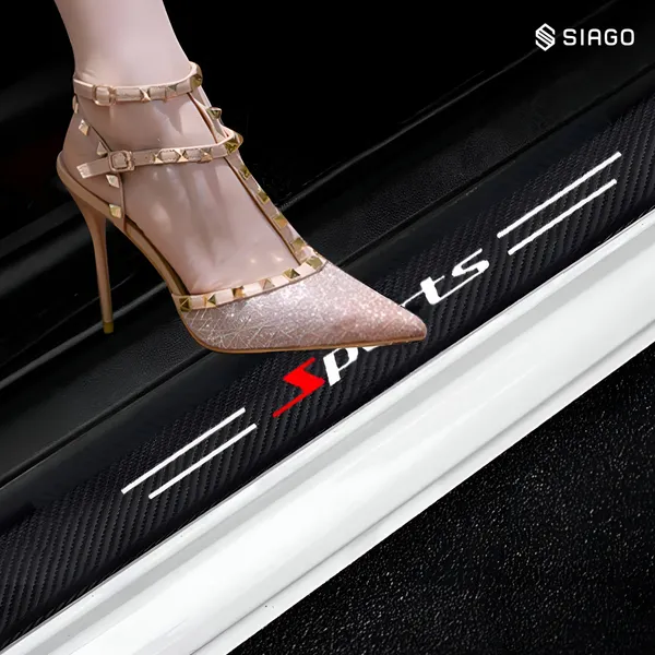 SIAGO_Anti-Scratch_Door_Sill_Car_Stickers_Compatible_for_Universal_Cars_-_Exterior_Sill_Guard_Protector_Carbon_Fiber_Vinyl_Sticker