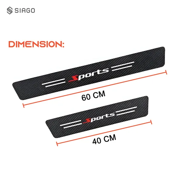 SIAGO_Anti-Scratch_Door_Sill_Car_Stickers_Compatible_for_Universal_Cars_-_Exterior_Sill_Guard_Protector_Carbon_Fiber_Vinyl_Sticker