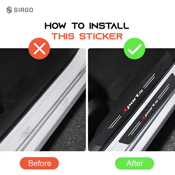 SIAGO_Anti-Scratch_Door_Sill_Car_Stickers_Compatible_for_Universal_Cars_-_Exterior_Sill_Guard_Protector_Carbon_Fiber_Vinyl_Sticker