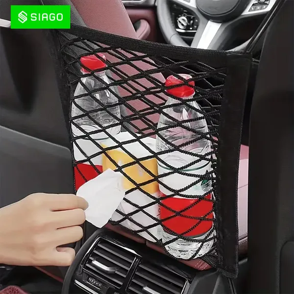 SIAGO_Single-Pocket_Car_Mesh_Organizer_degree_Backseat_Net_Bag,_Barrier_for_Pets_&_Kids,_Tissue_&_Purse_Holder,_Driver_Storage_Pouch,_Car_Divider