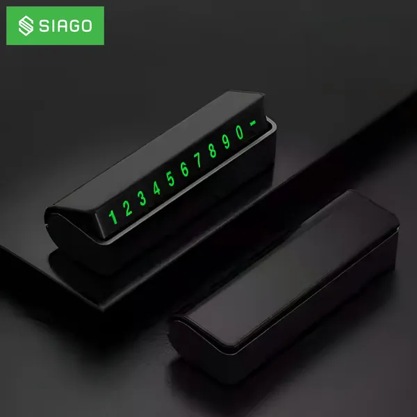 SIAGO_SIA102_Car_Dashboard_Number_Display_-_Mobile_Number_Display_for_Car,_Temporary_Car_Parking_Mobile_Number_Display_with_Magnetic_Numbers_Stickers