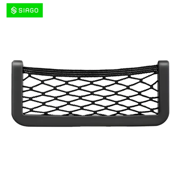 SIAGO_Universal_Car_Seat_Side_Back_Net_Storage_Bag_&_Phone_Holder_Pocket_Organizer_for_Essentials_&_Snacks