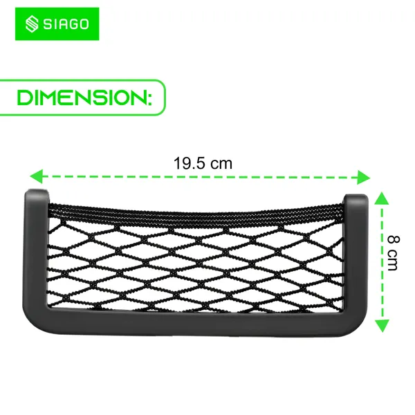 SIAGO_Universal_Car_Seat_Side_Back_Net_Storage_Bag_&_Phone_Holder_Pocket_Organizer_for_Essentials_&_Snacks