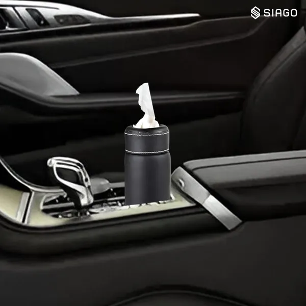 Black_Sia104_Pu_Leather_Car_Tissue_Paper_Holder_-_Cylinder_Design,_Fits_Cup_Holder,_Ideal_For_Car,_Van,_Home_&_Office