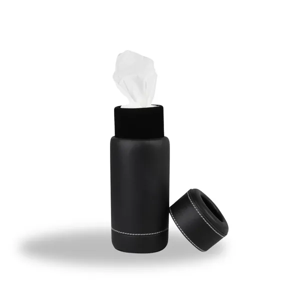 Black_Sia104_Pu_Leather_Car_Tissue_Paper_Holder_-_Cylinder_Design,_Fits_Cup_Holder,_Ideal_For_Car,_Van,_Home_&_Office