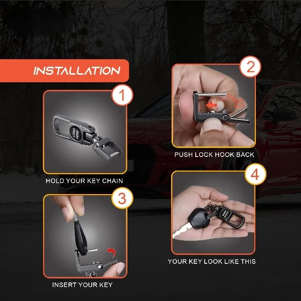 Grey_Premium_Metal_Keychain_For_Mitsubishi_Cars_-_Stylish_And_Durable_Car_Accessory