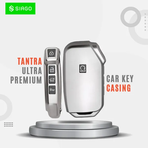Grey_Tpu_Key_Cover_And_Metal_Keychain_Compatible_For_Kia_Ceed_Cerato_Forte_Niro_Seltos_Sorento_Soul_Sportage_Telluride_K5_5_Button_Smart_Key