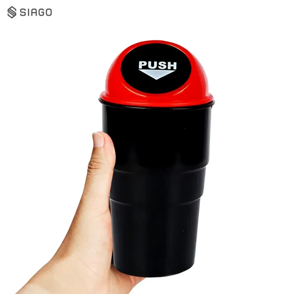 SIAGO_SIA114_Premium_Mini_Car_Trash_Can_-_Compact_Silicon_Dustbin_for_Cars_(Plastic)