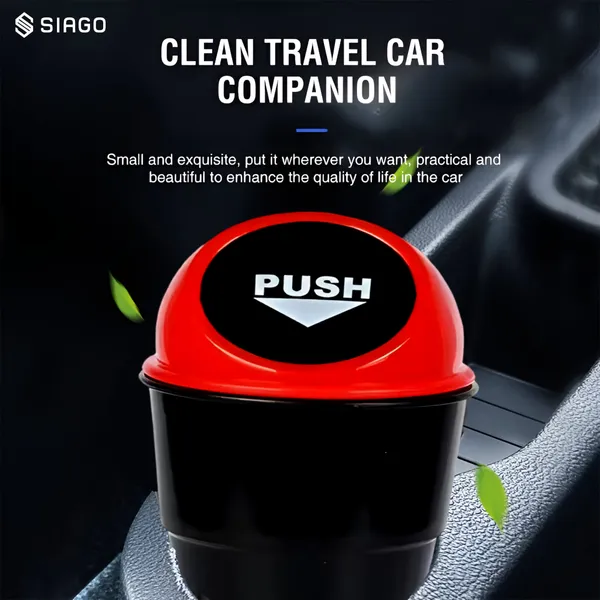 SIAGO_SIA114_Premium_Mini_Car_Trash_Can_-_Compact_Silicon_Dustbin_for_Cars_(Plastic)
