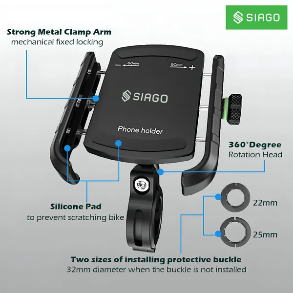 Black_Sia121_Universal_Bike_Mount_Holder_With_360_Degree_Rotation