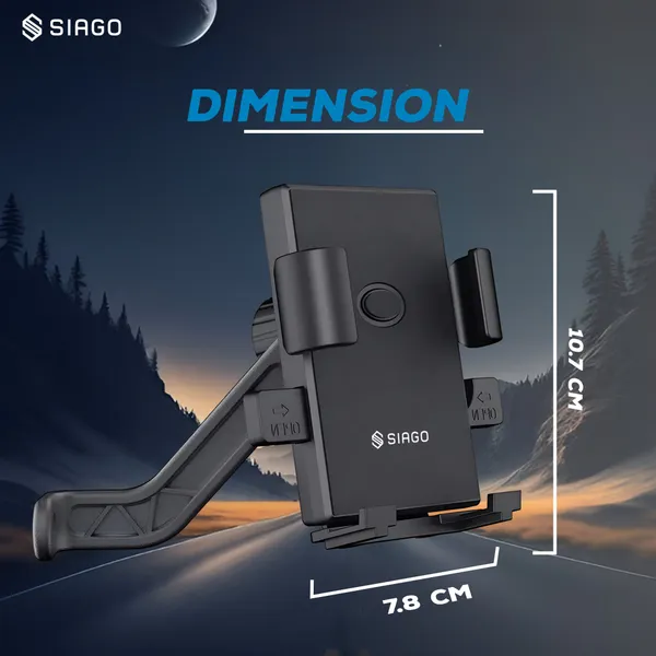 Black_Sia110_Universal_Bike_Rear_Mirror_Holder_With_360_Degree_Rotation