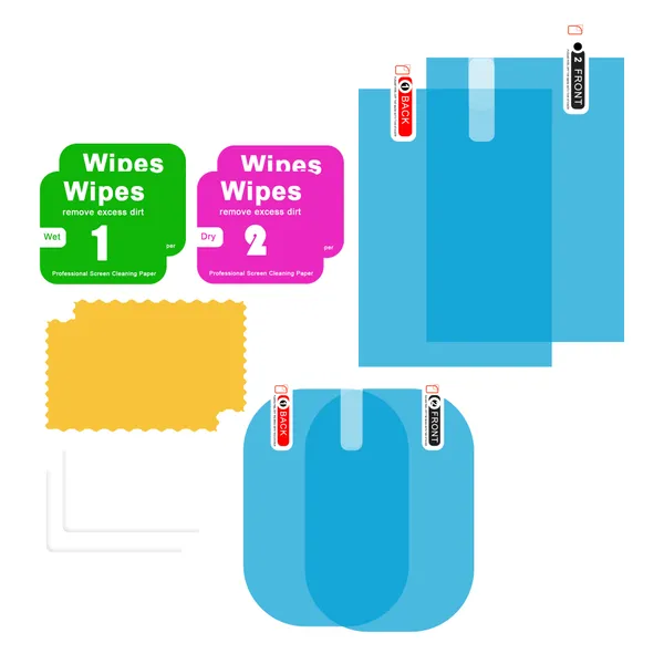 SIAGO_SIA101_Premium_Car_Mirror_Waterproof_Anti_Fog_Film_Transparent_with_Oval_Shape_(Pack_of_2_Pcs)