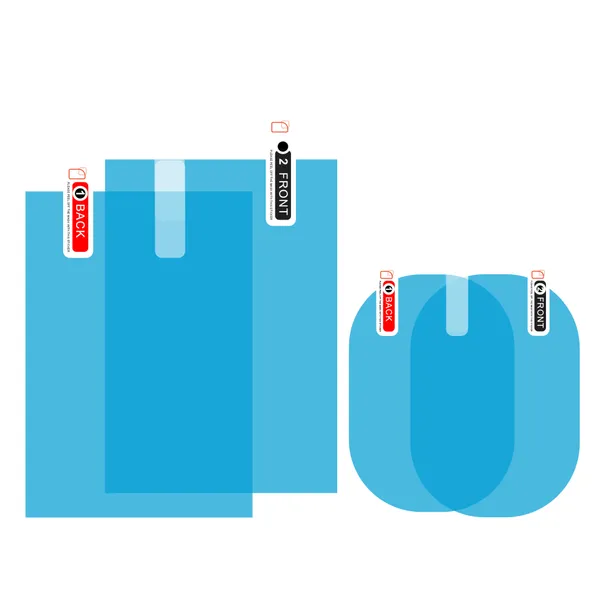 SIAGO_SIA101_Premium_Car_Mirror_Waterproof_Anti_Fog_Film_Transparent_with_Oval_Shape_(Pack_of_2_Pcs)