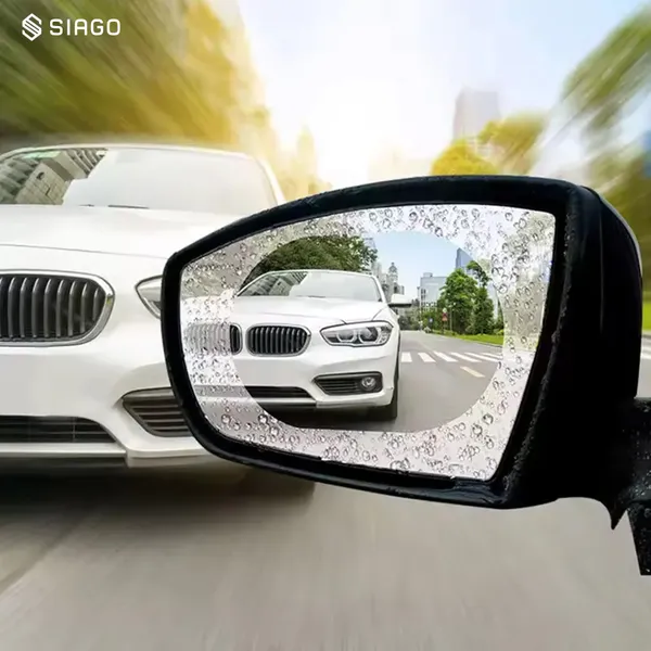 SIAGO_SIA101_Premium_Car_Mirror_Waterproof_Anti_Fog_Film_Transparent_with_Oval_Shape_(Pack_of_2_Pcs)