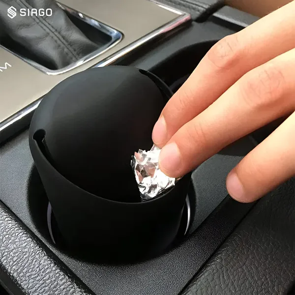 SIAGO_SIA114_Premium_Mini_Car_Trash_Can_-_Compact_Silicon_Dustbin_for_Cars_(Silicone)
