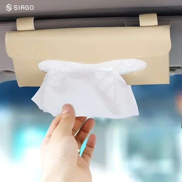 Beige_Sia136_Car_Tissue_Holder,_Sun_Visor_Napkin_Holder,_Car_Visor_Tissue_Holder,_Pu_Leather_Backseat_Tissue_Case_Holder_For_Car,_Vehicle