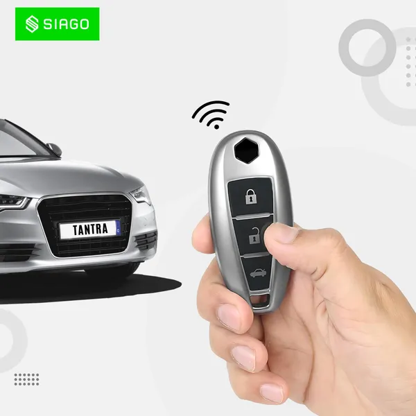 Multicolor_Tpu_Key_Cover_And_Round_Keychain_Compatible_For_Maruti_Suzuki_Baleno,_Vitara_Breeza,_S_Cross,_Ciaz,_Swift,_Ignis,_3_Button_Smart_Key_Cover