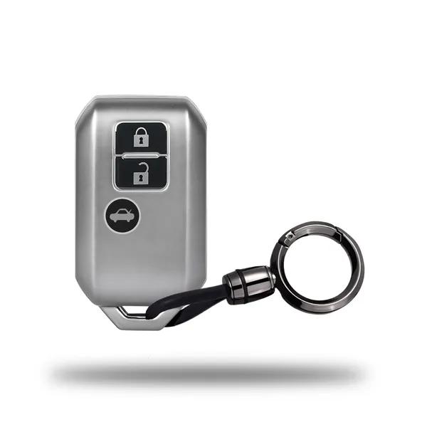 Multicolor_Tpu_Key_Cover_And_Round_Keychain_Compatible_For_Suzuki,_Baleno,_Xl6,_Swift,_Ertiga,_3_Button_Smart_Key_Cover