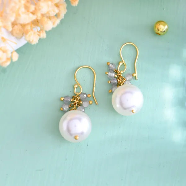 Tiny_Labradorite_Ear_Wire_Earrings_For_Women_&_Girl_|_Light_Weight_Fashion_Jewellery