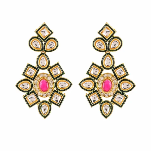 Blue_Crystal_Shine_Beads_Ethnic_Kundan_Polki_Necklace_With_Earring_Set_For_Women_|_Gemstone_Jewellery_Set_For_Women_And_Girls