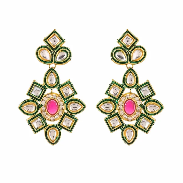 Light_Green_Crystal_Shine_Beads_Ethnic_Kundan_Polki_Necklace_With_Earring_Set_For_Women_|_Gemstone_Jewellery_Set_For_Women_And_Girls